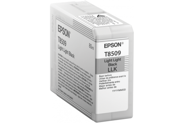 Epson Wide Format T8509 Light Light Black Ink Cartridge.