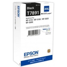 Epson WorkForce Pro T7891 Black Ink Cartridge.